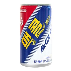 (형제)일화 업소용 맥콜 탄산음료, 190ml, 90개