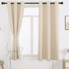 늘ways 암막커튼 2장 베이지 서재커튼