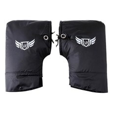 키밍 오토바이 방한용품 장갑 손토시 커버 바이크 fra*71437PE, 블랙-소-logo 랜덤