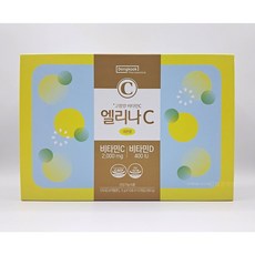동국제약 엘리나C 4개월분 (총 120포) 비타민C 2000 mg 비타민D 400 IU, 360g, 1개