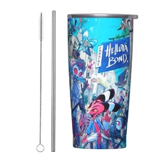 하즈빈 호텔스 알라스토르 복스 2 20온스 텀블러 스테인리스 스틸 이중벽 진공 단열 머그컵 빨대 포함, 01 20OZ, 01 19