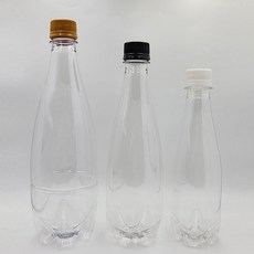 [보틀스] 500 750ml 미리 투명 와인 페트병 내압병 PET병 플라스틱병 공병 빈페트병 페트공병 국산(낱개), 검정, 1개