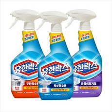i18 유한락스 청소용 세제 600ml, 유한락스 청소용 세제 600ml/베란다/곰팡이/바르는/, 욕실청소용, 1개