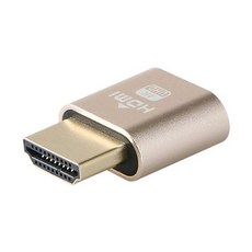 네오링크 HDMI 더미플러그 4K 60hz 디스플레이 에뮬레이터, 1개, NHD-001