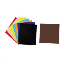 접착 펠트지 300x450mm 10p 두께감 있는 공예 창작 활동 소재, 1개, 주황색_JSFT-210