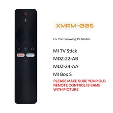 XMRM-006 Xiaomi Mi TV 스틱 4A 4S 4X 4K 안드로이드 스마트 박스 리모컨 용 음성, 01 A