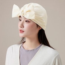 多功能斗篷哺乳巾 披肩蓋毯 守護哺乳隱私 輕薄透氣, 米色薄款優可絲月子帽防風顯臉小, 1個