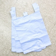 주방잡화 비닐봉투 연청색 5호 100매