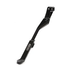 Portland Design Works Power Stance 자전거 킥스탠드 - E-바이크 액세서리 성인용 자전거용 킥 스탠드 후면 마운트 40mm 블랙, Rear Mount 18mm, Black