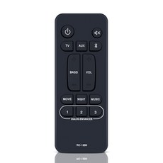 사운드바 리모콘 RC-1230 for Denon 사운드바 DHT-S316 대응