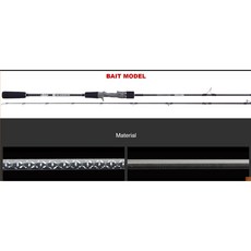 桃園東區釣具 HOT'S SLOW STYLE 鐵板竿，輕盈靈敏，高強度碳纖維，舒適握把，適用多種釣場, 槍柄 - SSS-64L