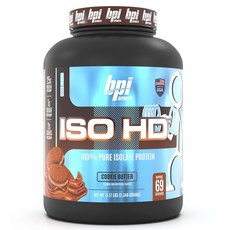 Bpi ISO HD分離乳清蛋白粉 奶油餅乾口味, 2.346kg