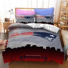 NFL 미식축구 볼티모어 레이븐스 이불 배게 커버 세트 (싱글 더블) Baltimore Ravens Duvet Cover Set, 포함