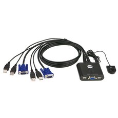 ATEN CS22H HDMI KVM 스위치 - 모니터 2대의 컴퓨터 1대 2포트 HDMI(리모트 셀렉터 u2013 4K DCI 4096x2160-60Hz 2560x1440-144, VGA - DDC2B, International Version, 상세페이지 참조, 상세페이지 참조