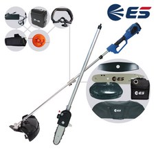 ES산업 LBCT54 충전 멀티예초기 54V 6.0Ah배터리 고지톱 액세서리포함 풀옵션, 1세트