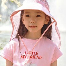 몰랑이 WIDE 유아동 여름 물놀이 모자 어린이 썬캡 여아 유아 플랩캡