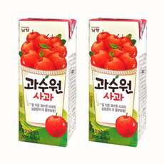 과수원 사과 190ml 24개 남양, 2세트