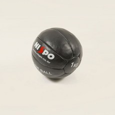 니스포 메디신볼 근력 운동 홈트레이닝 웨이트볼 1kg, 상세페이지 참조, 1개