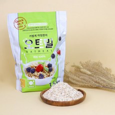 가볍게 아침한끼 오트밀 눌린귀리 1.5kg, 1개