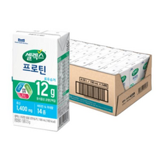 셀렉스 마시는 프로틴 음료 저당 멸균팩 비타민 미네랄 고단백 팬트리, 190ml, 24개
