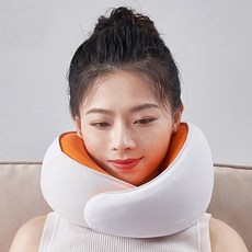 차량용 비행기 승무원 목베개, 라이트핑크