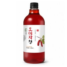 우리집 오미자청 국산 100% 오미자원액 오미자차 오미자엑기스, 1L, 1개입, 1개