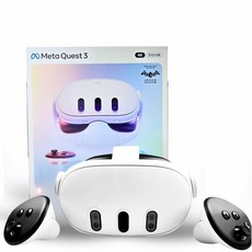 Meta Quest 3 VR頭戴裝置 512GB (內含Batman Arkham Shadow), 白, 1套, Q3-512GB