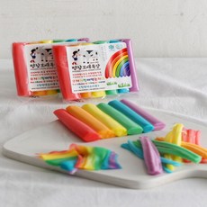무지개치즈 평창보배목장 수제 무지개 찢어먹는치즈 [원산지:국산(강원도 평창군)], 1개, 100g