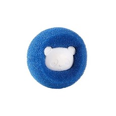 1-5pcs 애완 동물 헤어 리무버 재사용 가능한 공 세탁 세탁기 필터 양모 스티커 고양이 모피 린트 포수 홈, 58x58x5mm, Blue-1PC