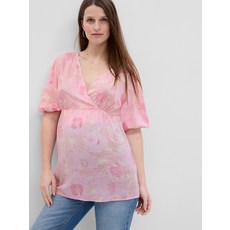 갭 마터니티 퍼프 슬리브 랩탑 731471