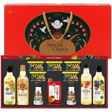 백설 특별한 G호(카놀라유+요리유+참기름+올리고당+식초+천일염+구운소금+스팸 클래식), 1개