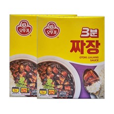 오뚜기 3분 짜장, 200g, 2개