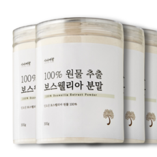 시니어팜 100% 프리미엄 보스웰리아 원물 추출 분말, 300g, 4개