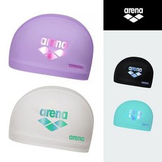 아레나 샤베트 실리콘 코팅 수모(C1AL07) 이지핏 모자 390375, WHT