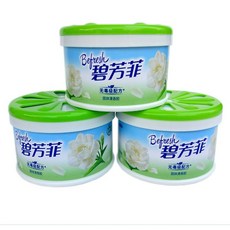 欖菊碧芳菲空氣清新劑，清新檸檬/沁心茉莉/馥鬱桂花，320ml除味芳香劑, 1個, 【沁心茉莉】70g固體清香膠*3盒