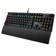 ROG 레인저 2 RX 게이밍 유선 기계식 키보드, 블랙, RX 청축 ABS, 제조사축