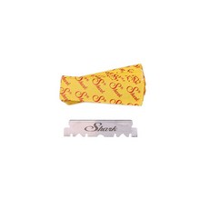 【CONQUEST 埃及 Shark 鯊魚牌】直立式剃刀刀片 國際通用規格 單刃替換刀片 不鏽鋼半片式刀片 五片組, 1個, 100