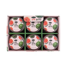 수박 슬라임 12개(박스) 만들기 베이스 재료 안전한슬라임 액체괴물 촉감놀이, 1박스