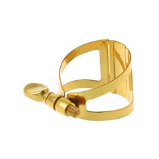 단일 나사 조정 색소폰 패스너 클립 컴팩트 색소폰 리가처 색소폰/테너/알토/소프라노 색소폰 마우스피스, B, 1개