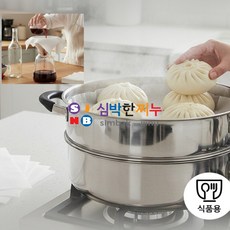 심박한찌누 푸드스티머 전용 논스틱 스팀 페이퍼 12매 푸드스팀라이너