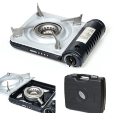 야외 캠핑용품 휴대용 가스렌지 식당 업소용 슬림형 부르스타 가스버너