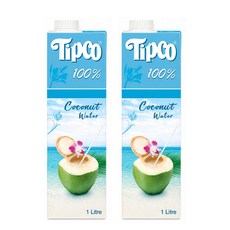 팁코 코코넛 워터 1000ml, 1L, 2개