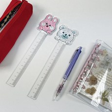 아동도서관 단체활동 보석십자수 15cm 캐릭터자 만들기 미술활동 진로활동실 돌봄교실