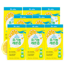 닥터이든 유기농 레몬즙 원액 100% 4+4 유기농 레몬즙 원액 100%, 1개, 20g