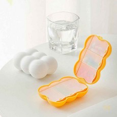 가누웍스 구름 약케이스 휴대용, 옐로우