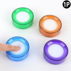 셀엔드 스펀지 원형 인주 해면기 스펀지해면 손가락스펀지, 1세트