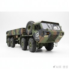 모두상회 군용 트럭 8x8 모형장난감, 1개
