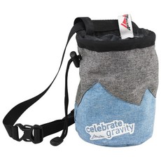 奧地利 AUSTRIALPIN CELEBRATE GRAVITY 粉袋 (羊毛內層) - 灰藍色攀岩專用, 1個, 1個裝