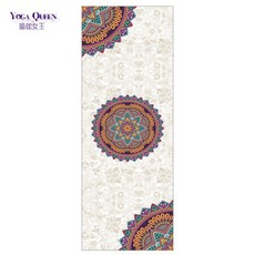 正品高檔瑜伽毯瑜伽布鋪巾瑜伽鋪巾吸汗毯毯巾毛巾瑜伽鋪巾防滑隔臟布, 靜綸【加寬80x183cm】, 1個