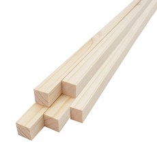 아이베란다 소나무 18x18x800mm 각재 각목 쫄대 합판 몰딩 집성 목재, 5개